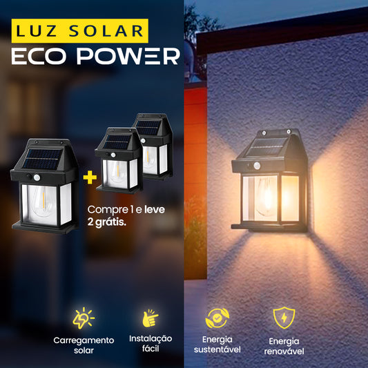 Luz Solar EcoPower – Energia inteligente para iluminar