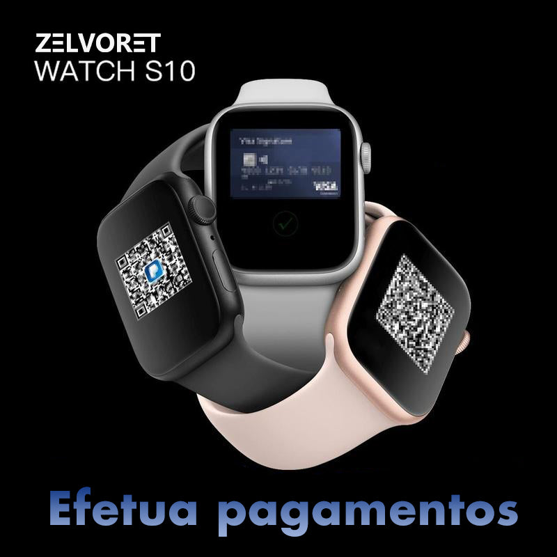 Relógio Inteligente com IA, Assistente de Voz e Ecrã OLED