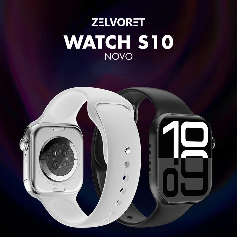 Relógio Inteligente com IA, Assistente de Voz e Ecrã OLED